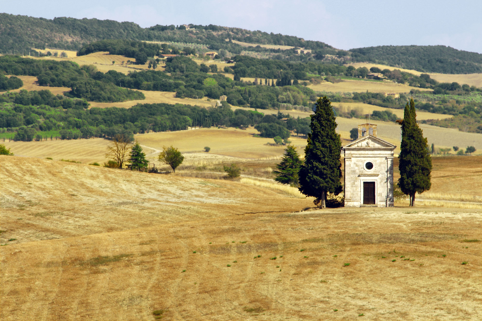 Madonna di Vitaleta Val d'Orcia Toscana
